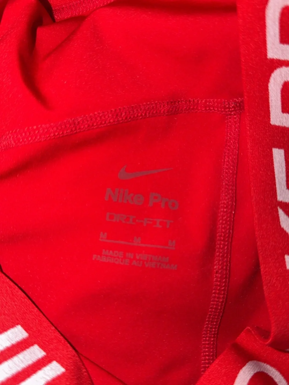 Nike Pro Red women’s